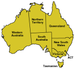 Bundesstaaten Australiens